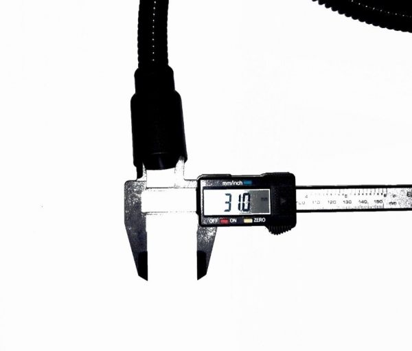 Staubsauger Schlauch 1,5m; 31-35mm; mit Adapter 35mm-32mm – Bild 3