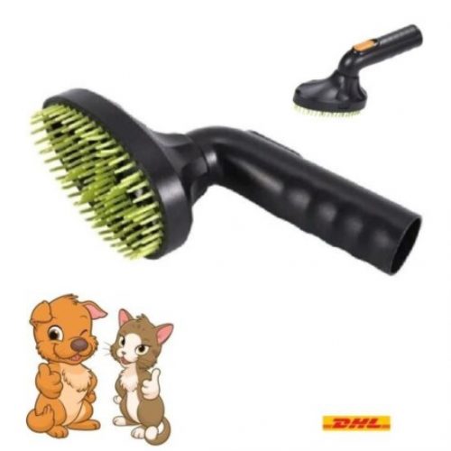 Tier Massage Bürste Hundebürste Katzenbürste Haarbürste Staubsauger-Anschluss