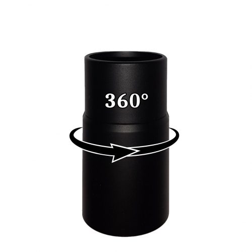 Staubsauger Adapter 360° drehbar 31/35mm 34/38mm Muffe Aufsatz für Schlauch Rohr