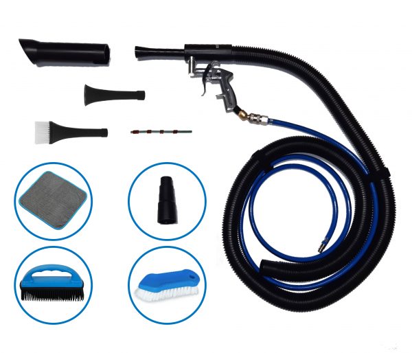 Druckluft Reinigungspistole 2 in 1 Saugen & Ausblasen mit Rotationstechnik HCL-30 – Bild 3