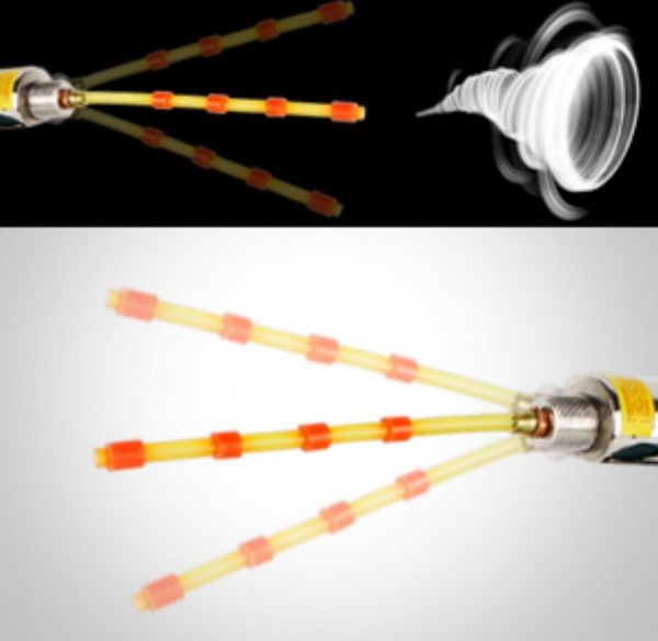 Profi Reinigungspistole mit Rotationstechnik, Druckluft Ausblaspistole mit Rotationstechnik HCL-13 – Bild 6