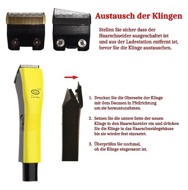 2x Scherkopf Hair Easy Cut Haarschneider Staubsauger 2 in 1 Schneiden Saugen, Vakuum, Haarschneider Bartschneider Haar Sauger Übergang Haarschnitt – Bild 7
